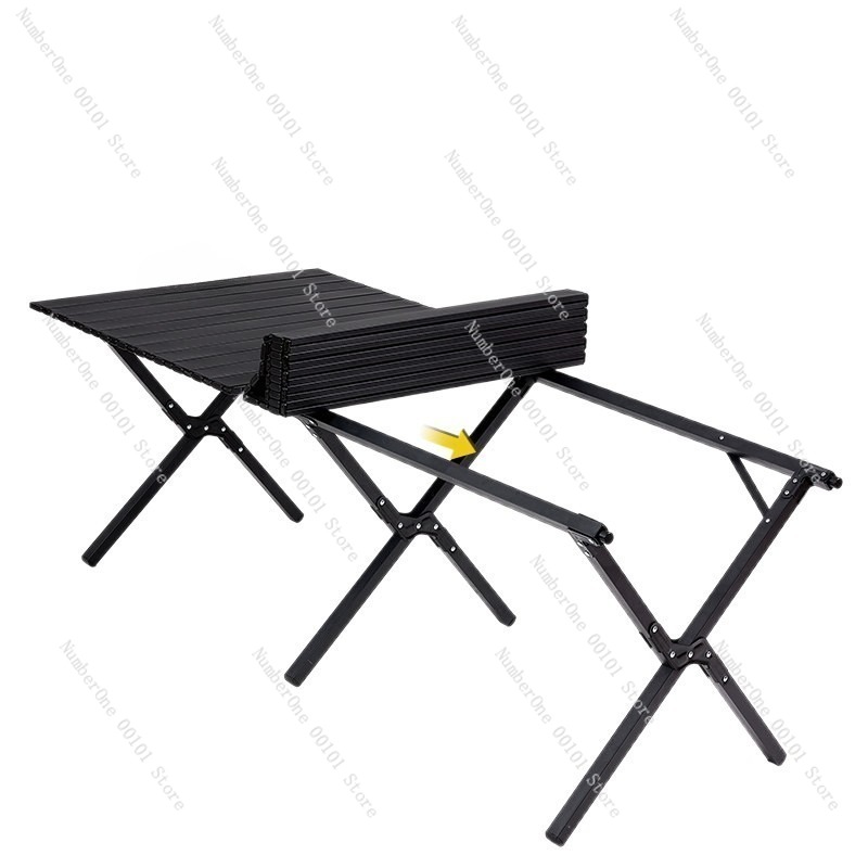 Folding Picnic Table - Portable Outdoor Folding Camping Table and