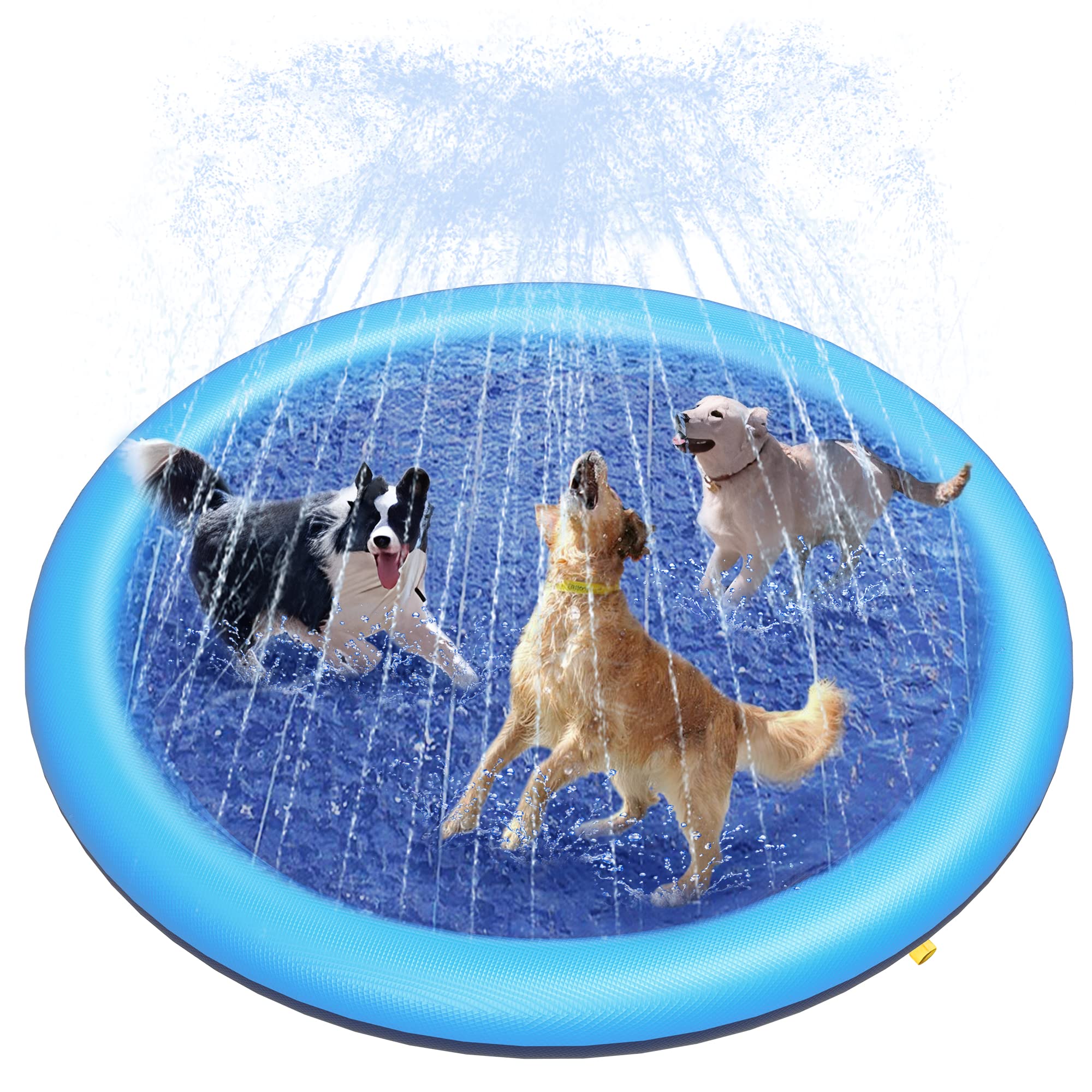 Dog Splash Pad Thick Sprinkler - đánh giá và giá Outdoor Rug Waterproof