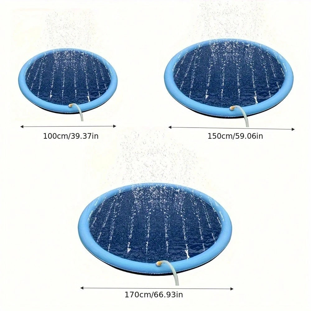 Dog Splash Pad Thick Sprinkler - đánh giá và giá Outdoor Rug Waterproof