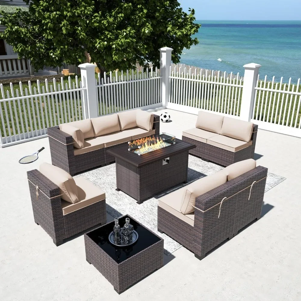 -Patio Furniture Set With Prop - đánh giá và giá Outdoor Furniture Fire Table