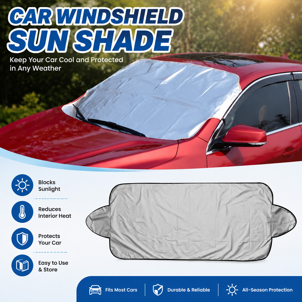 Outdoor Parking Car Windshield - đánh giá và giá Sun Sail Shade