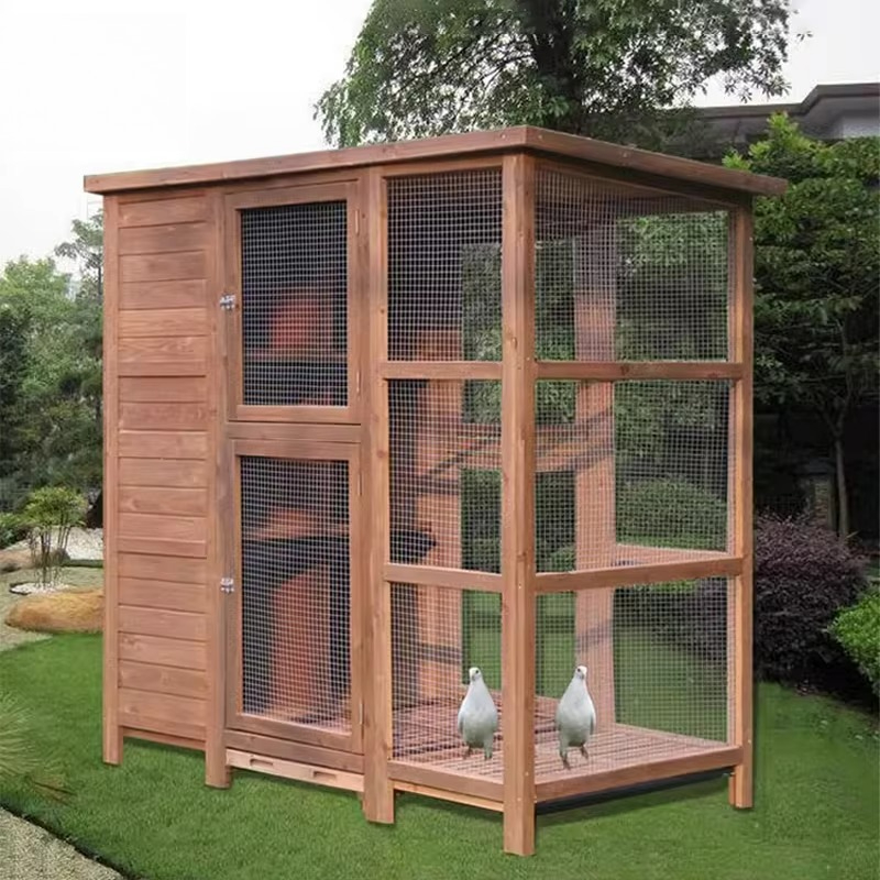 Large Wooden Bird Aviary Cage  - đánh giá và giá Outdoor Furniture Easy To Clean