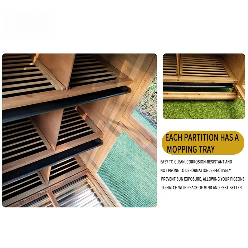 Large Wooden Bird Aviary Cage  - đánh giá và giá Outdoor Furniture Easy To Clean