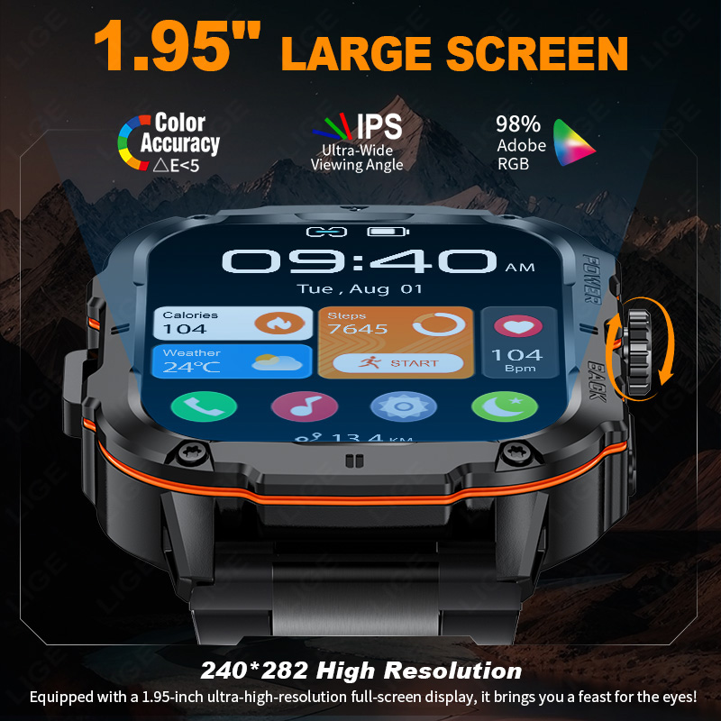LIGE 2025 Rugged Military Smar - đánh giá và giá Outdoor Rug Waterproof