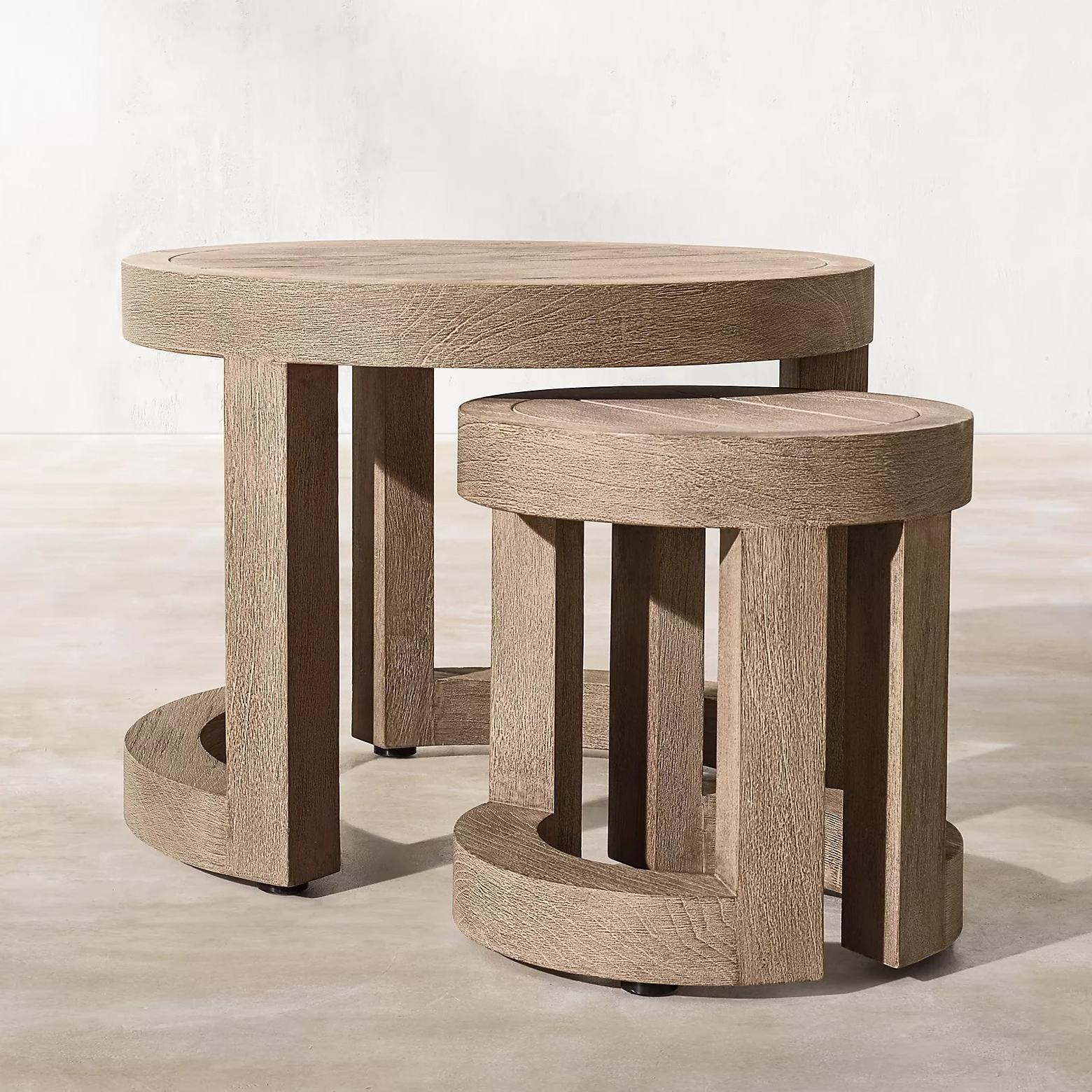Solid wood outdoor coffee tabl - đánh giá và giá Outdoor Furniture Teak