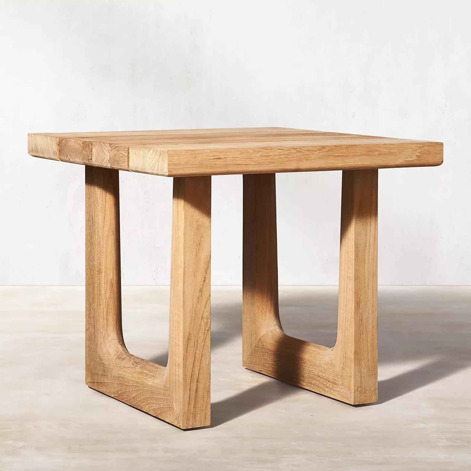 Solid wood outdoor coffee tabl - đánh giá và giá Outdoor Furniture Teak