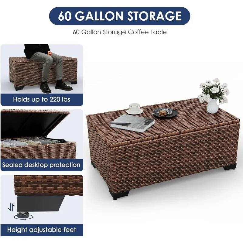 A Furniture Set with Fire Pit  - đánh giá và giá Outdoor Furniture Fire Table