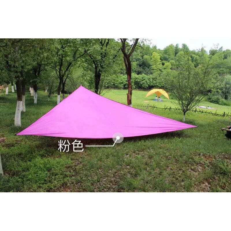Rainproof Portable Folding Tri - đánh giá và giá Sun Sail Shade