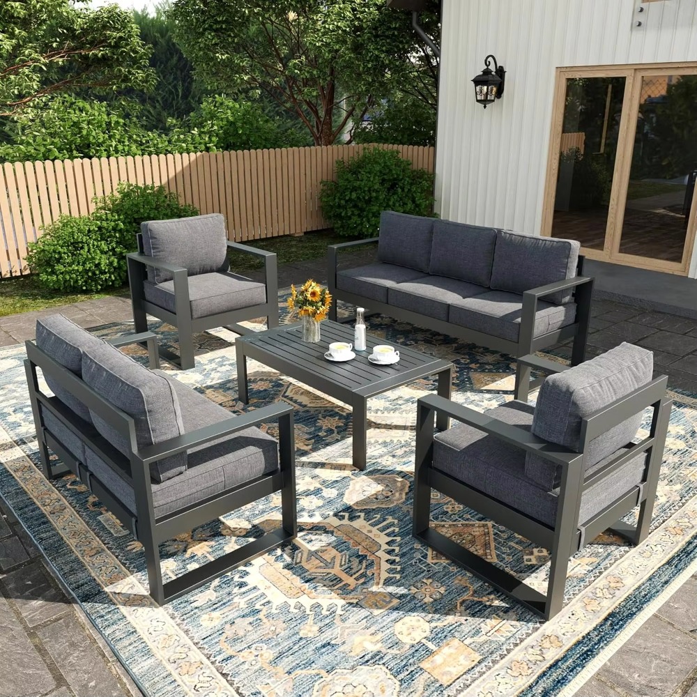 Terrace Seat Set Balcony Furni - đánh giá và giá Outdoor Furniture Fire Table