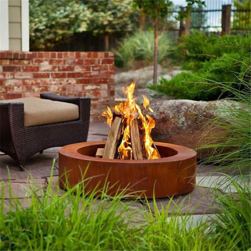 Outdoor Sofa Set Fire Pit Tabl - đánh giá và giá Outdoor Furniture Fire Table