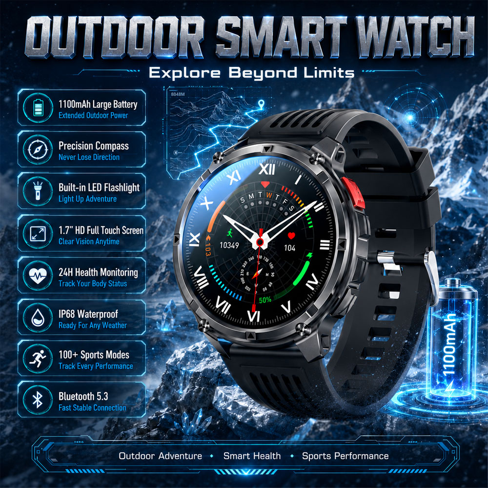 2026 New YAOCX AMOLED Smartwat - đánh giá và giá Outdoor Rug Waterproof