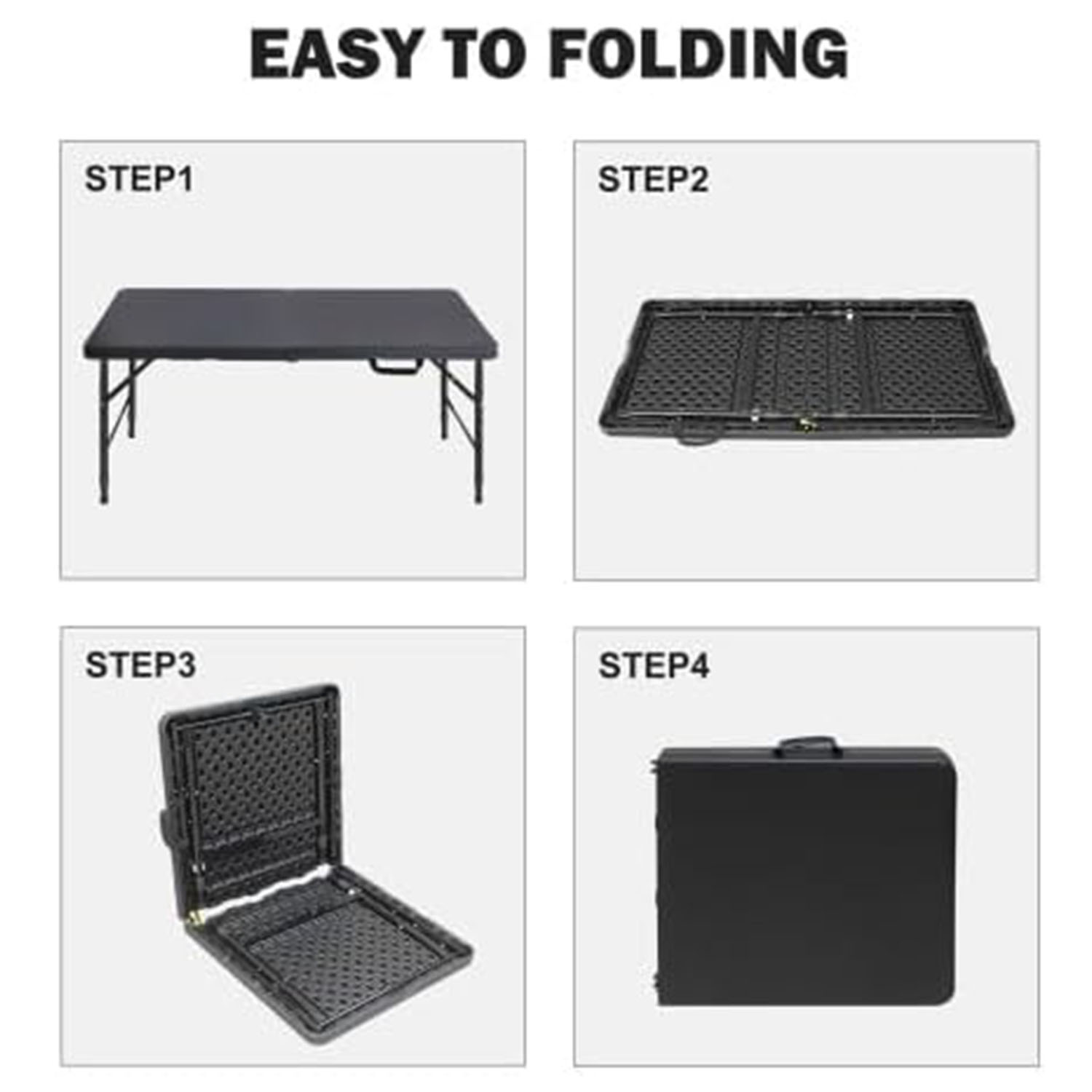 Folding Table 4ft Height Adjus - đánh giá và giá Folding Picnic Table