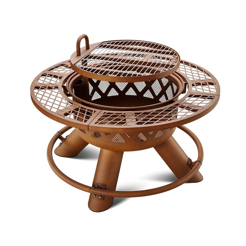 2026 Modern Outdoor Steel Char - đánh giá và giá Outdoor Furniture Fire Table