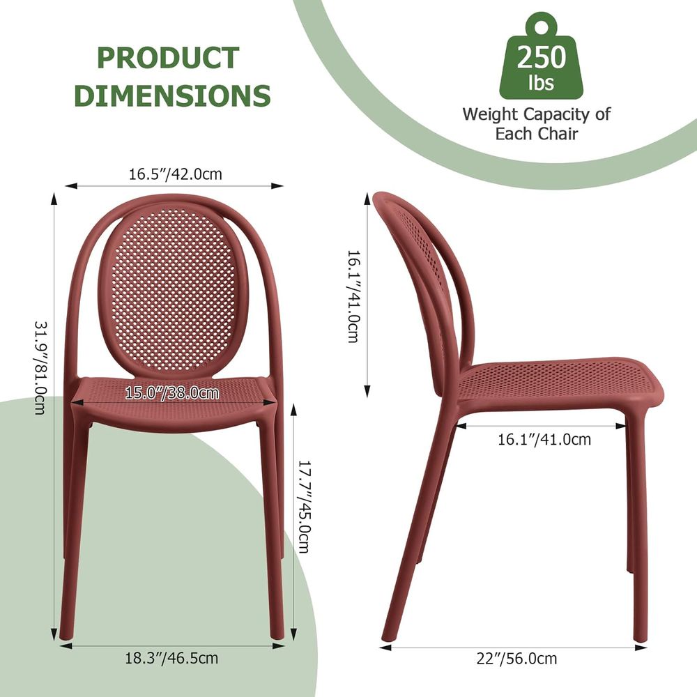 Weather-Resistant Stackable Di - đánh giá và giá Outdoor Furniture Easy To Clean
