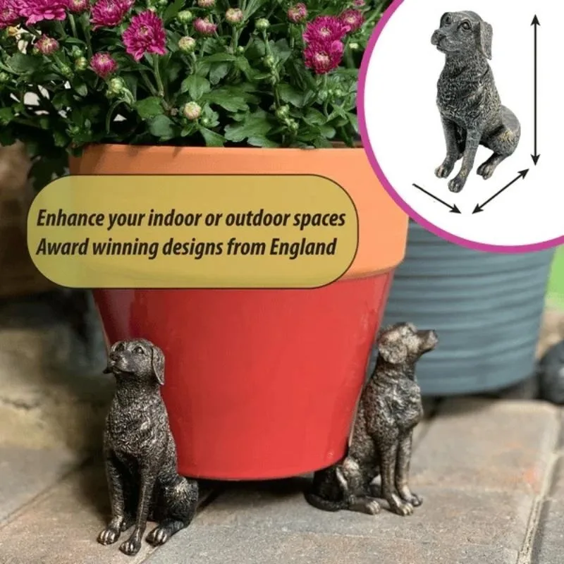 3Pcs Flower Pot Feet Stand Ani - đánh giá và giá Outdoor Furniture Resin