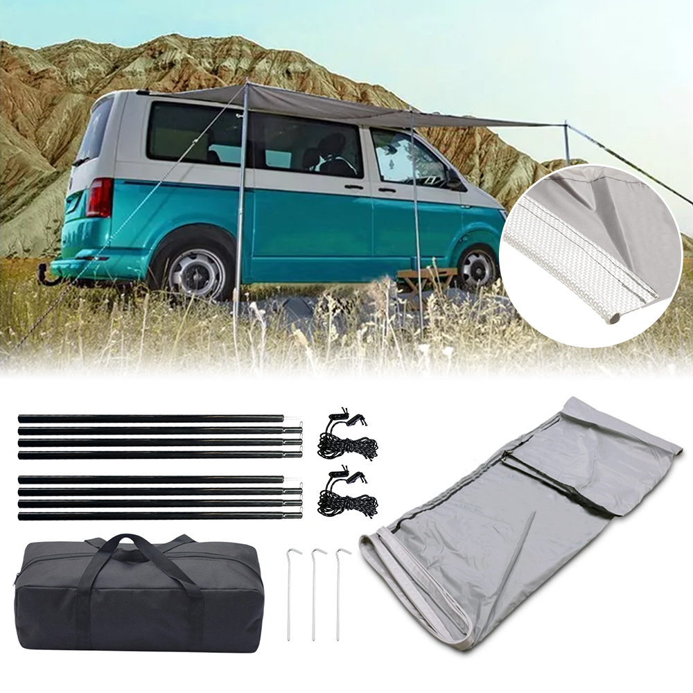 3x2.4m Outdoor Camping Awning  - đánh giá và giá Sun Sail Shade