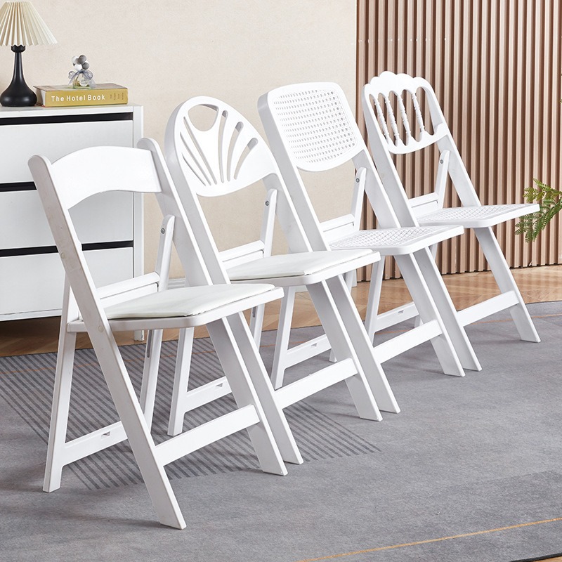 Foldable Chair Plastic Banquet - đánh giá và giá Outdoor Furniture Resin