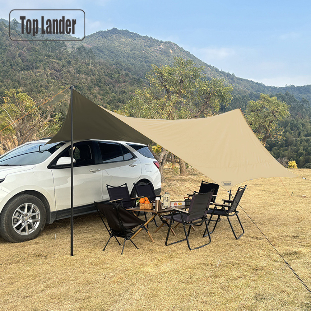 4.5x4.5m Car Awning Sun Shade  - đánh giá và giá Sun Sail Shade