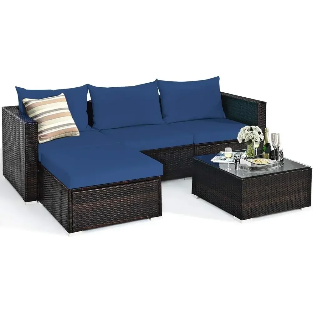 Durable 5-Piece Outdoor Patio  - đánh giá và giá Outdoor Furniture Durable