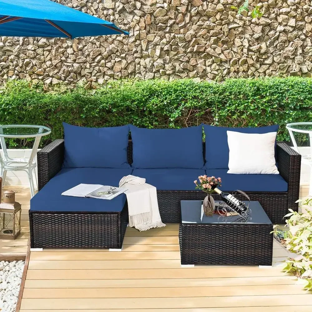 Durable 5-Piece Outdoor Patio  - đánh giá và giá Outdoor Furniture Durable
