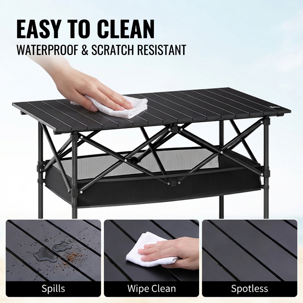 Portable Folding Outdoor Table - đánh giá và giá Folding Picnic Table