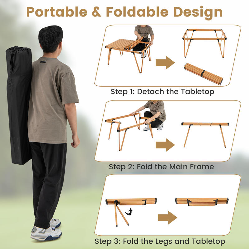 Single Folding Picnic Table 93 - đánh giá và giá Folding Picnic Table