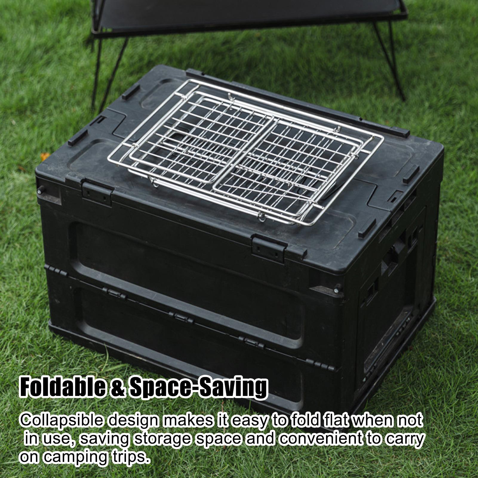 Camping Table Basket Metal Fol - đánh giá và giá Folding Picnic Table